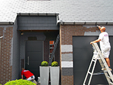 Schilderwerken dak en gevel te Herenthout Foto 3