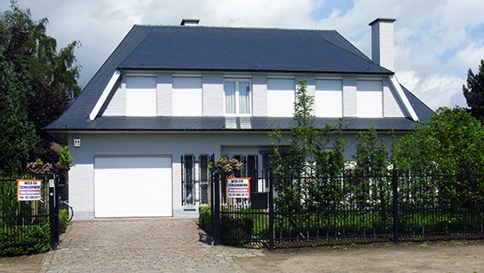 Afgewerkte gevel Ranst