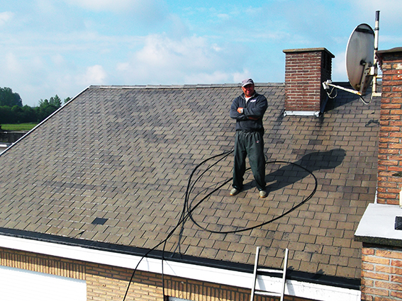 leien schilderen ontmossen aanbouw huis voorbeelden leien schilderen ontmossen aanbouw huis voorbeelden